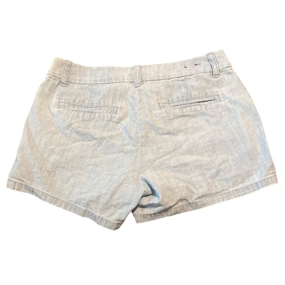J. Crew- Chambray Cotton Shorts- size 0 - Picture 7 of 7
